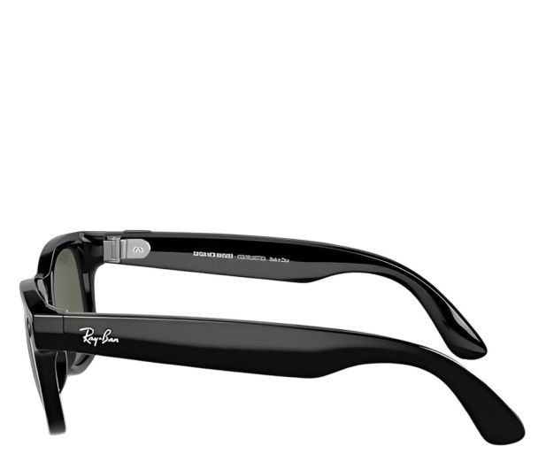 Meta Ray-Ban Wayfarer - Smart Glasses (Shiny Black/Green) - 1322491 - zdjęcie 5